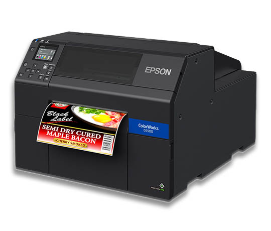 Epson C6500A inkjet label printer